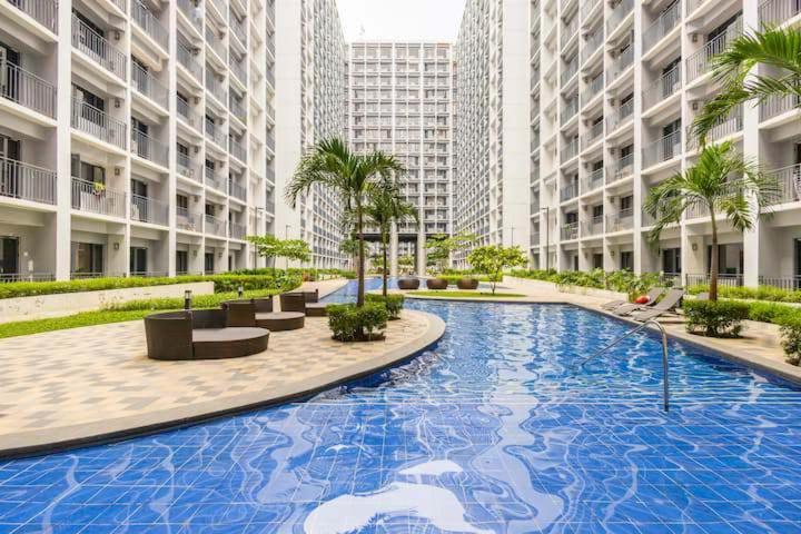 Shore 2 Residences 1Br Deluxe Room In Moa Complex Manila Exterior photo